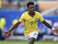 Gc Miami Stati Uniti 25 06 2026 Mondiali Di Calcio 2026 Scozia Brasile Foto Giacomo Cosua Image Nella Foto Esultanza Gol Vinicius Junior PUBLICATIONxNOTxINxITA