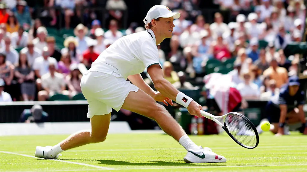 Wimbledon-2026-Day-One-All-England-Lawn-Tennis-and-Croquet-Club-Jannik-Sinner-of-Italy-during-his-match-against-Miomir-Kecmanovic-of-Serbia-during-the-Gentlemen-s-Singles-on-day-one-of-the-2026-Wimbledon-Championships-at-the-All-England-Lawn-Tennis-and-Croquet-Club-London-Picture-date-Monday-June-29-2026-Photo-credit-should-read-John-Walton-PA-Wire-RESTRICTIONS-Editorial-use-only-No-commercial-use-without-prior-written-consent-of-the-AELTC-Still-image-use-only-no-moving-images-to-emulate-broadcast-No-superimposing-or-removal-of-sponsor-ad-logos