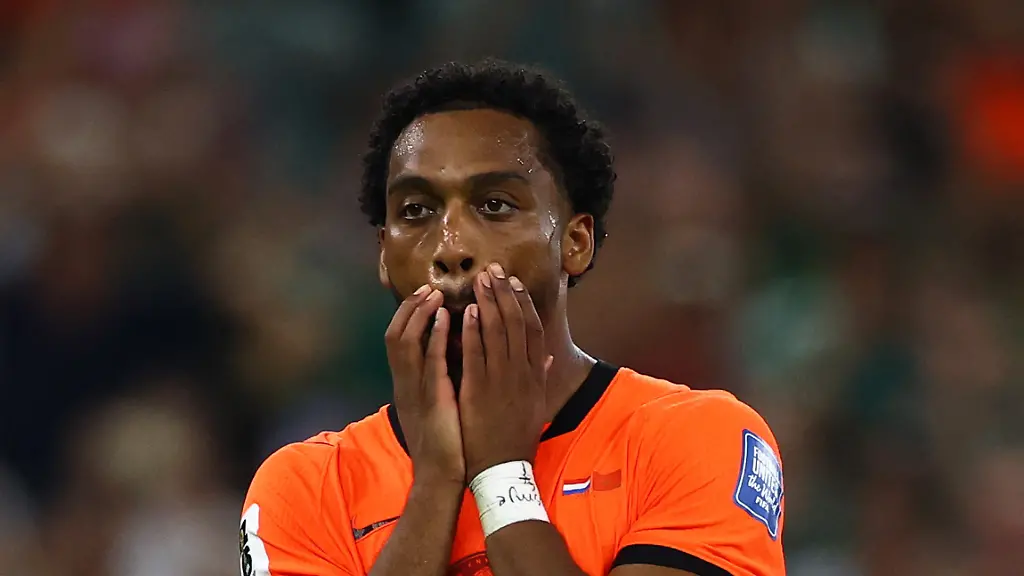 Soccer-Football-FIFA-World-Cup-2026-Round-of-32-Netherlands-v-Morocco-Estadio-Monterrey-Monterrey-Mexico-June-29-2026-Netherlands-Quinten-Timber-reacts-after-missing-a-penalty-during-a-penalty-shootout-REUTERS-Daniel-Becerril