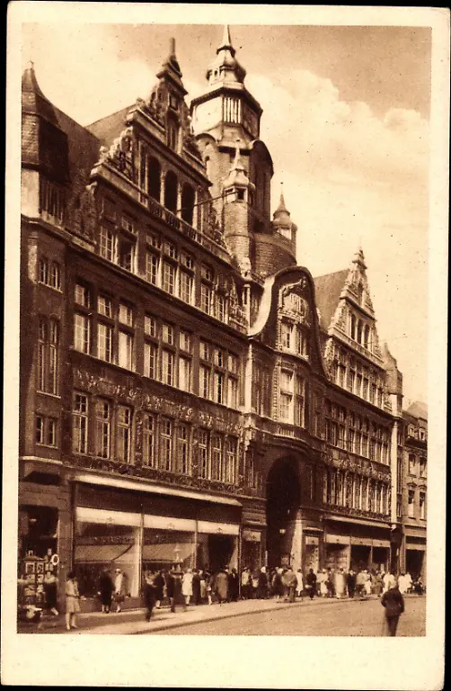 Aachen-in-Nordrhein-Westfalen-Leonhard-Tietz-AG-Haus-fuer-Alle-und-Alles