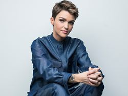 EXCLUSIVE This Sept 30 2019 Photo Shows Actress Ruby Rose Posing For A Portrait In New York To Promote Her CW Series Batwoman Premiering On Oct 6