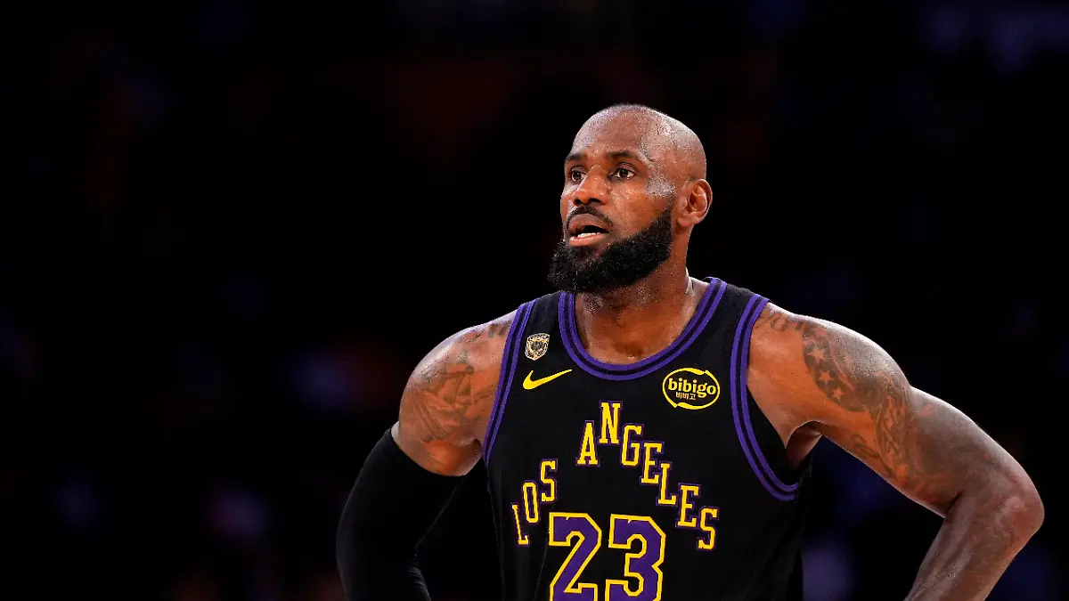Los-Angeles-Lakers-forward-LeBron-James-stands-on-the-court-in-the-closing-minutes-of-Game-4-in-a-second-round-NBA-basketball-playoffs-series-against-the-Oklahoma-City-Thunder-Monday-May-11-2026-in-Los-Angeles-AP-Photo-Mark-J