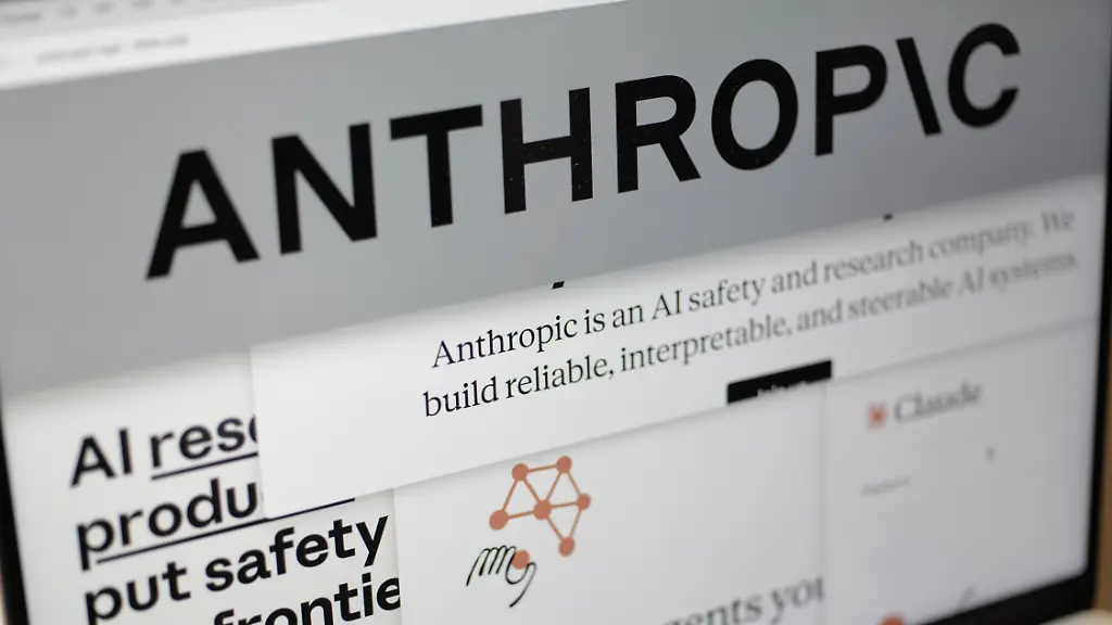 FILE-Pages-from-the-Anthropic-website-and-the-company-s-logo-are-displayed-on-a-computer-screen-in-New-York-Feb-26-2026