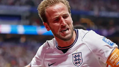 England-s-Harry-Kane-9-celebrates-after-scoring-his-side-s-first-goal-during-the-World-Cup-round-of-32-soccer-match-between-England-and-Congo-in-Atlanta-Wednesday-July-1-2026