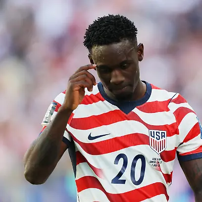 Soccer-Football-FIFA-World-Cup-2026-Round-of-32-United-States-v-Bosnia-and-Herzegovina-San-Francisco-Bay-Area-Stadium-Santa-Clara-California-U-S-July-1-2026-Folarin-Balogun-of-the-U-S