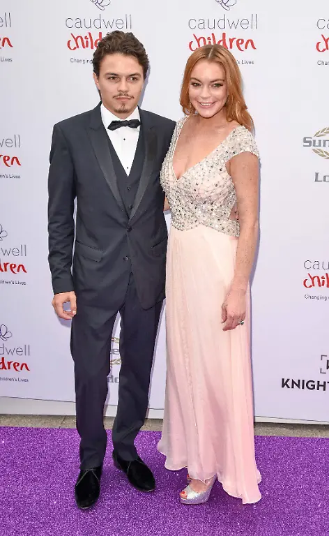 Egor-Tarabasov-und-Lindsay-Lohan-beim-Caudwell-Children-Butterfly-Ball-am-22-06