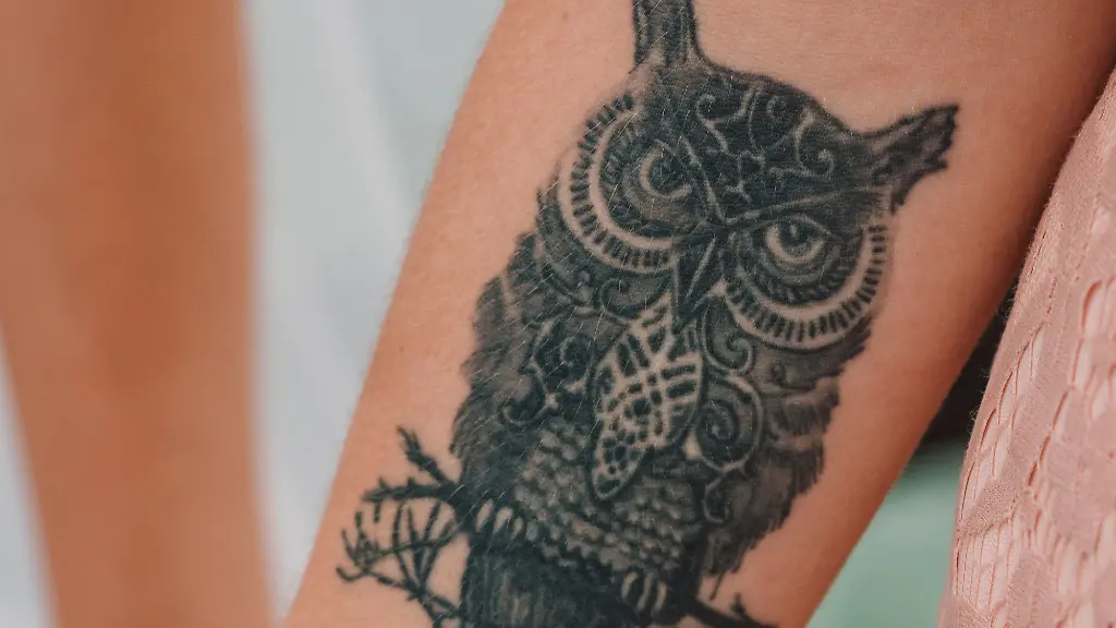 Owl-tattoo-on-arm