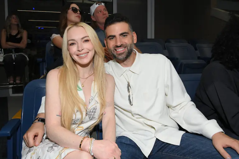 Celebrity-sightings-inside-the-Cadillac-Suite-at-the-US-Open-Featuring-Lindsay-Lohan-Bader-Shammas-Where-Flushing-Meadows-New-York-United-States-When-07-Sep-2025-Credit-Joey-Andrew-startraksphoto-com-EDITORIAL-USE-ONLY-NOT-FOR-USE-BY-NEWSPAPERS-BASED-IN-THE-UK
