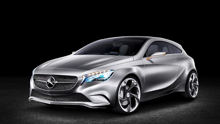 Mercedes gibt auf der Motor-Show einen Ausblick auf die neue A-Klasse.
