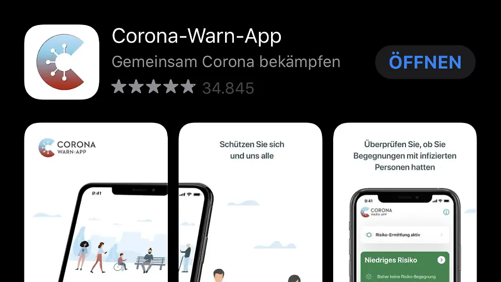 Corona-Warn-App-App-Store