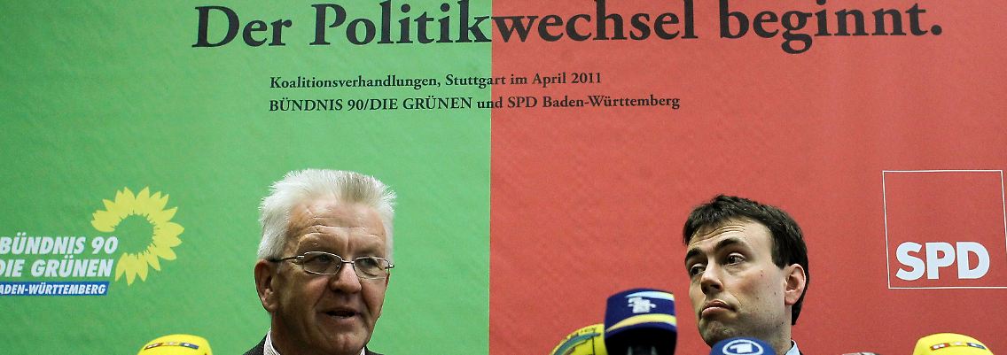 Winfried Kretschmann (l.) und Nils Schmid wollen keine Propheten sein.