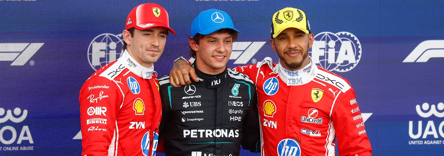 Silverstone-Motorsport-FIA-F1-Grand-Prix-of-Britain-on-July-4-2026-Silverstone-16-LECLERC-Charles-mco-Scuderia-Ferrari-12-KIMI-ANTONELLI-Andrea-ita-winning-the-pole-position-44-HAMILTON-Lewis-gbr-Scuderia-Ferrari-Photo-by-Juergen-Tap-Silverstone-GBR-Silverstone-FIA-Formula-1-Grand-Prix-of-Great-Britain-on-July-4-2026-Silverstone-16-LECLERC-Charles-MCO-Scuderia-Ferrari-12-KIMI-ANTONELLI-Andrea-ITA-winning-pole-position-44-HAMILTON-Lewis-GBR-Scuderia-Ferrari