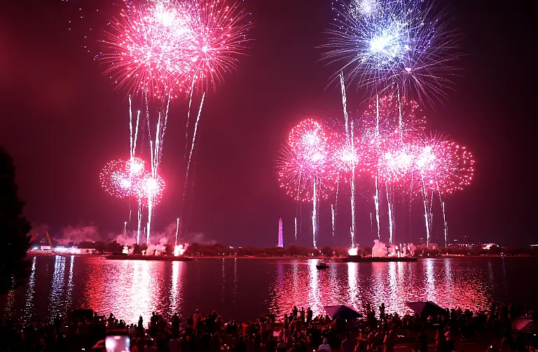 July-5-2026-Washington-District-Of-Columbia-USA-People-watch-fireworks-during-the-Salute-to-America-Independence-Day-celebration-in-Washington-DC-in-the-early-morning-hours-of-July-5-2026-The-nation-is-marking-the-250th-anniversary-of-the-United-States-Declaration-of-Independence