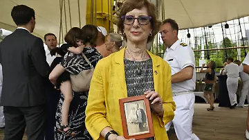 Einbürgerungszeremonie auf der Gorch Fock