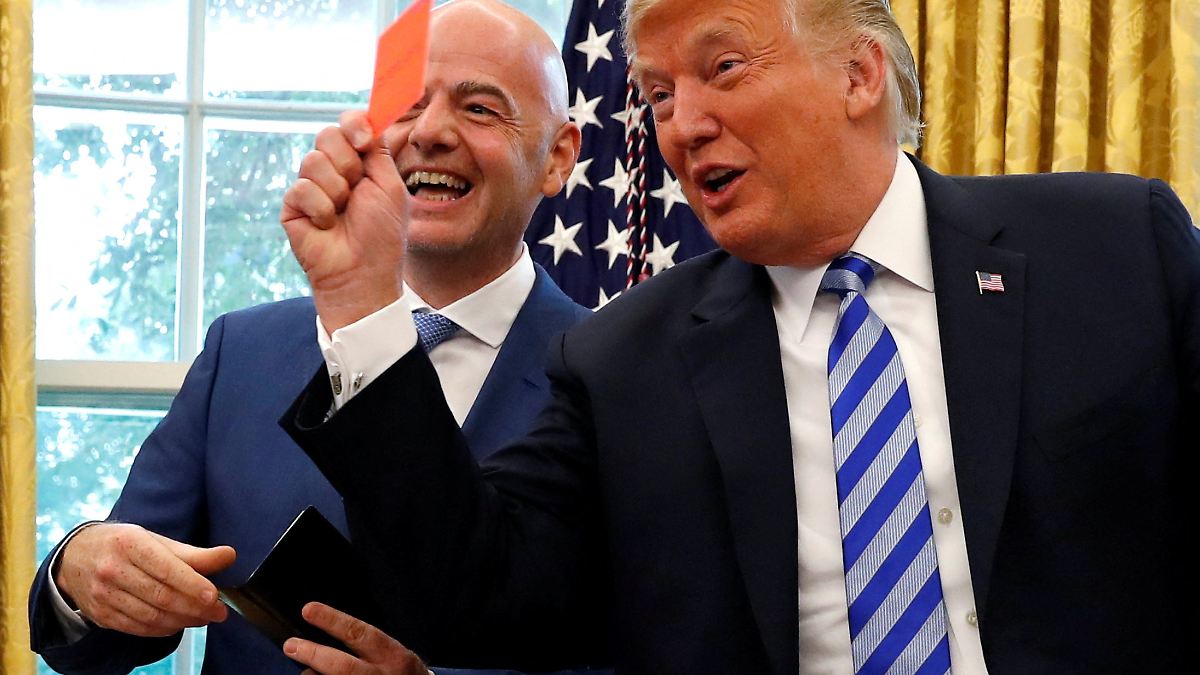 FIFA-Skandal bestätigt: Trumps rotes Telefon: Jetzt muss Europa ultimativ mit WM-Boykott drohen