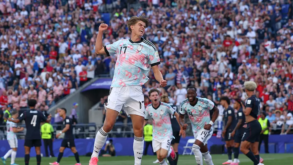 Belgium-s-Charles-De-Ketelaere-17-celebrates-after-scoring-his-side-s-opening-goal-during-the-World-Cup-round-of-16-soccer-match-between-the-United-States-and-Belgium-in-Seattle-Monday-July-6-2026