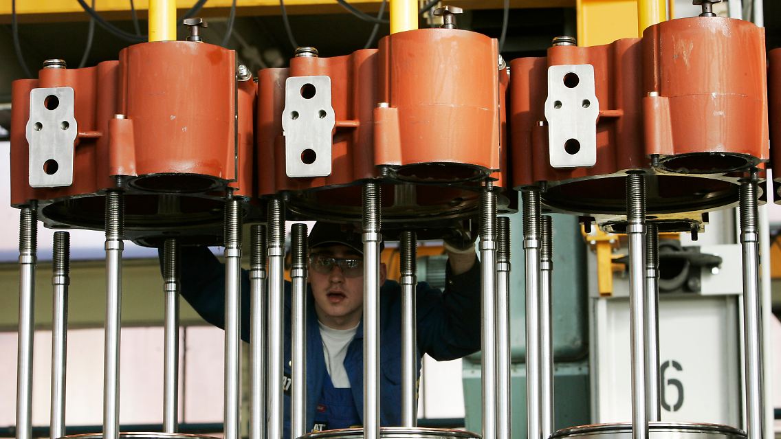 Der deutsche Maschinenbau erlebt die schwerste Krise seit 60 Jahren.