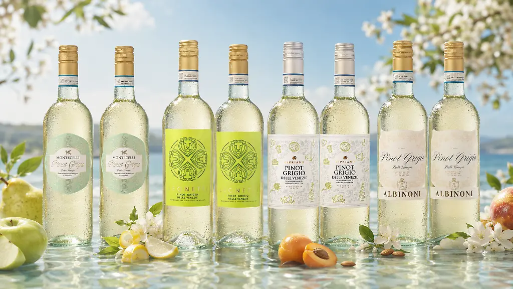 Mit-dem-italienischen-Probierset-von-Club-of-Wine-aus-acht-Flaschen-a-vier-Sorten-kann-sich-einmal-durch-das-Pinot-Grigio-Sortiment-probiert-werden