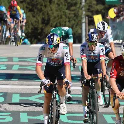 06-07-2026-Tour-De-France-Tappa-03-Granollers-Les-Angles-2026-Red-Bull-Bora-Hansgrohe-Lipowitz-Florian-Evenepoel-Remco-Les-Angles-PUBLICATIONxNOTxINxITAxFRAxNED
