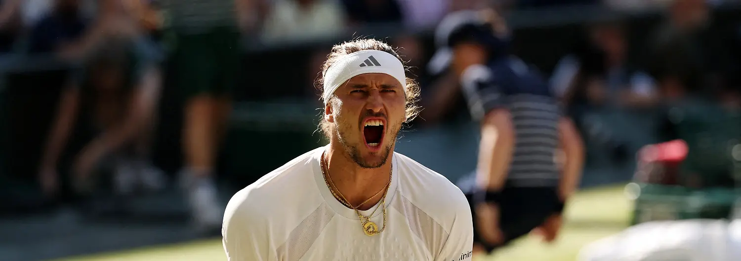 Tennis-Wimbledon-All-England-Lawn-Tennis-and-Croquet-Club-London-Britain-July-12-2026-Germany-s-Alexander-Zverev-celebrates-after-winning-the-first-set-in-his-final-match-against-Italy-s-Jannik-Sinner-REUTERS-Toby-Melville-TPX-IMAGES-OF-THE-DAY