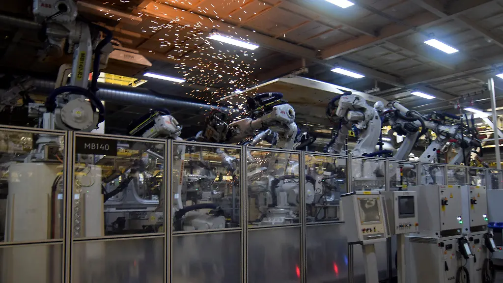 Robots-weld-Zeekr-car-bodies-at-Zeekr-s-factory-in-Ningbo-China-April-20-2025