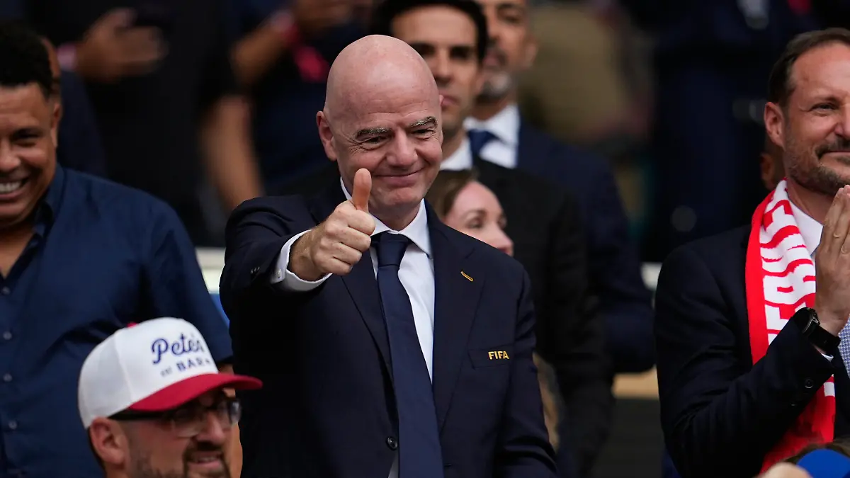 FIFA-President-Gianni-Infantino-attends-the-World-Cup-quarterfinal-soccer-match-between-Norway-and-England-in-Miami-Gardens-Fla-Saturday-July-11-2026
