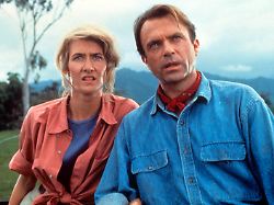 JURASSIC PARK 1993 LAURA DERN SAM NEILL JUR 080 LAURA DERN SAM NEILL When 01 Jan 1993 Credit Cover Images Editorial Use Only