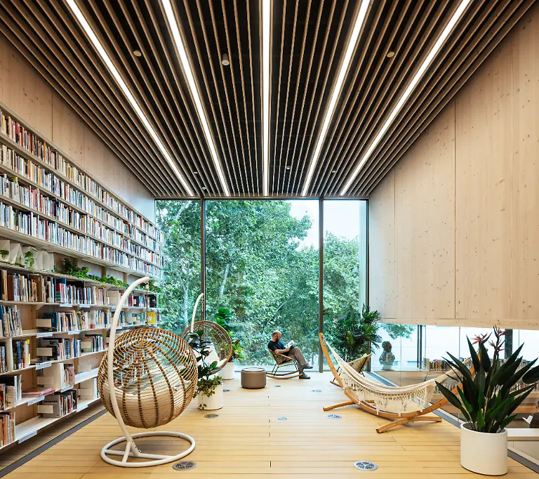 Gabriel Garcia Marquez Library_Barcelona ©Jesu Granada and Pol Viladoms