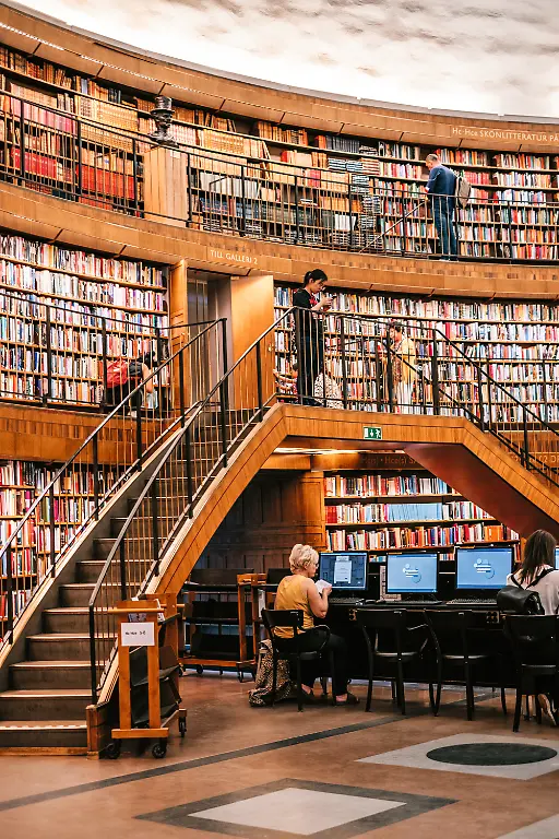 City of Stockholm Bibliothek ©Thorir Ingvarsson, iStock