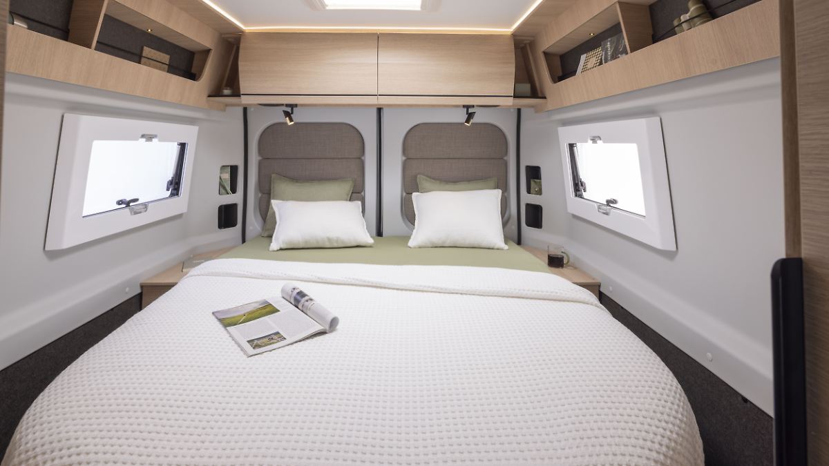 Das gab es noch nie: Rapido V64/Dreamer D64 - ein Camper-Van mit Queensbett