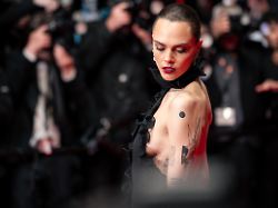 Cara Delevingne Attends The Gentle Monster Screening During The 79th Annual Cannes Film Festival At Palais Des Festivals In Cannes France On May 15 2026