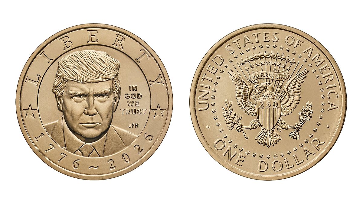 USA starten Prägung: Trumps Gesicht kommt auf 1-Dollar-Goldmünze