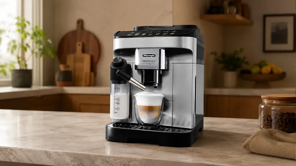 Fuer-Kaffeegeniesser-Der-Kaffeevollautomat-Magnifica-Evo-von-De-Longhi-ist-derzeit-bei-Amazon-so-guenstig-wie-selten