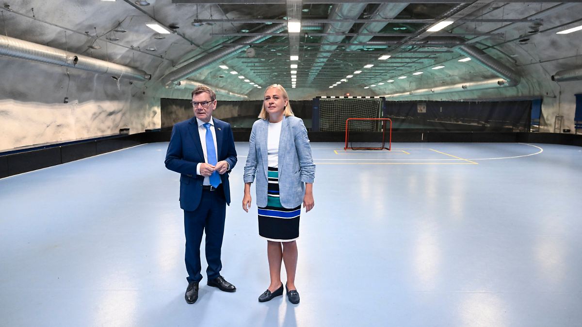 Finnlands Zivilschutz versetzt Wadephul in Staunen