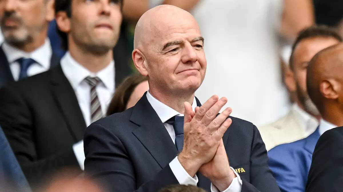 FIFA-president-Gianni-Infantino-gestures-during-the-FIFA-World-Cup-2026-Quarter-Final-match-between-Norway-and-England-at-Miami-Stadium-on-July-11-2026-in-Miami-Gardens-United-States