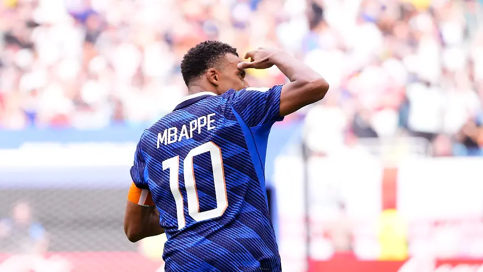 Kylian-Mbappe-of-France-celebrates-after-scoring-his-team-s-first-goal-during-the-FIFA-World-Cup-2026-Bronze-Medal-Match-match-between-France-and-England-at-Miami-Stadium-on-July-18-2026-in-Miami-Gardens-United-States