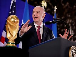 FIFA President Gianni Infantino Attends A FIFA Reception At Trump Tower In New York City U S July 17 2026