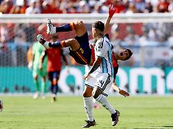 Spanien klar am Drücker: LIVE: 10 Argentinier retten sich in die Verlängerung Soccer Football FIFA World Cup 2026 Final Spain V Argentina New York New Jersey Stadium East Rutherford New Jersey U S