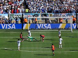 10 Argentinier ächzen: LIVE: Spanien trifft endlich - aber Foul davor Soccer Football FIFA World Cup 2026 Final Spain V Argentina New York New Jersey Stadium East Rutherford New Jersey U S