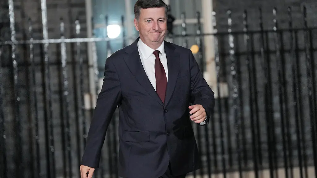 Andy-Burnham-becomes-new-PM-Douglas-Alexander-leaving-number-10-Downing-Street-London-New-Prime-Minister-Andy-Burnham-has-entered-number-10-Downing-Street-and-among-his-first-tasks-is-the-selection-of-his-new-Cabinet-Picture-date-Monday-July-20-2026