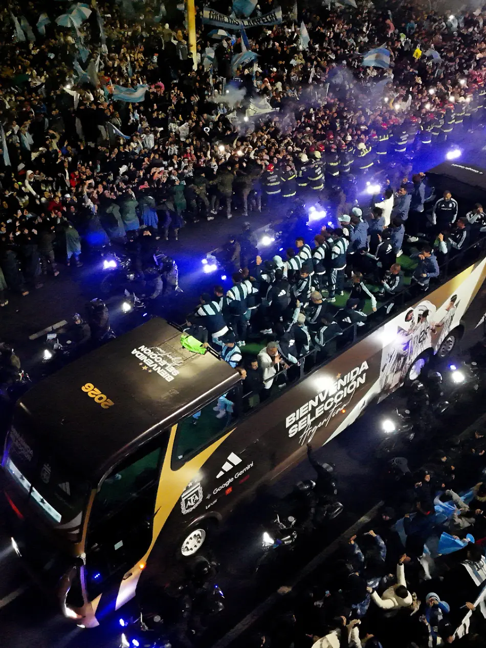 Soccer-Football-FIFA-World-Cup-2026-Argentina-players-arrive-in-Buenos-Aires-after-the-final-Buenos-Aires-Argentina-July-20-2026-Drone-view-shows-Argentina-players-as-fans-welcome-the-team-after-they-arrive-in-Buenos-Aires-after-losing-the-FIFA-World-Cup-final-to-Spain-REUTERS-Matias-Baglietto-TPX-IMAGES-OF-THE-DAY