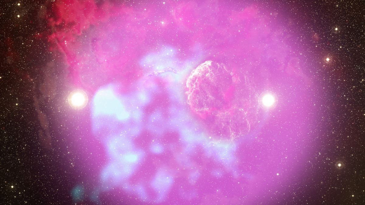 Explosion zweier Sterne: Erstmals doppelter Supernova-Überrest in der Milchstraße entdeckt