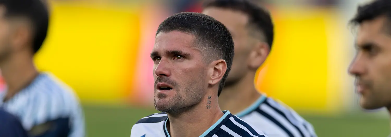 19-07-2026-Fussball-Weltmeisterschaft-2026-in-den-USA-Finale-Spanien-Argentinien-im-MetLife-Stadium-New-York-New-Jersey-East-Rutherford-Spanien-ist-Fussball-Weltmeister-2026-Rodrigo-de-Paul-Argentinien-frustriert-FIFA-regulations-prohibit-any-use-of-photographs-as-image-sequences-and-or-quasi-video