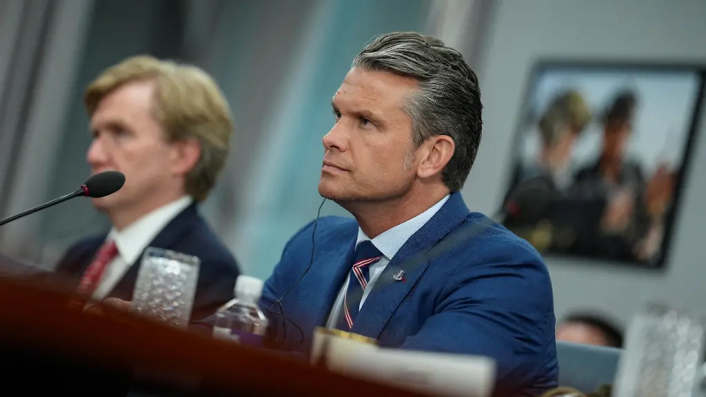 FILE-PHOTO-U-S-Defense-Secretary-Pete-Hegseth-listens-during-a-meeting-with-Iraqi-Prime-Minister-Ali-al-Zaidi-not-pictured-at-the-Pentagon-in-Washington-D-C-U-S-July-14-2026