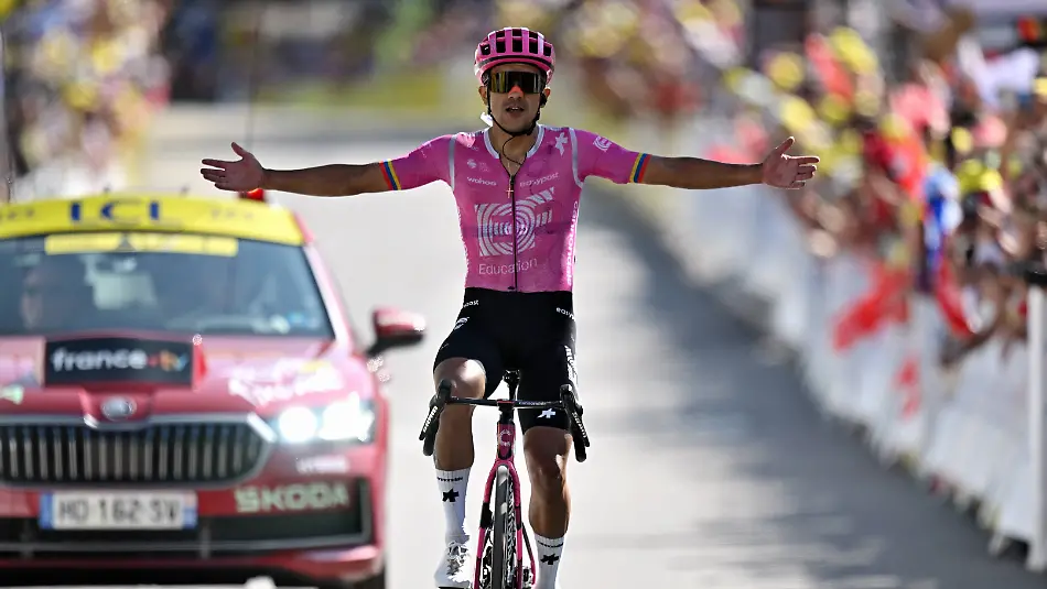 Ecuadorian-Richard-Carapaz-of-EF-Education-EasyPost-celebrates-after-winning-stage-18-of-the-2026-Tour-de-France-cycling-race-a-stage-of-185km-from-Voiron-to-Orcieres-Merlette-on-Thursday-23-July-2026-The-113th-edition-of-the-Tour-de-France-starts-on-Saturday-4-July-in-Barcelona-Spain-and-will-finish-in-Paris-France-on-the-26th-of-July