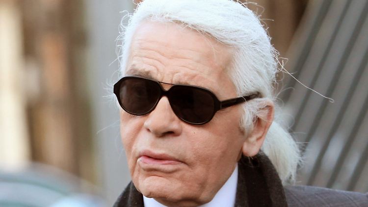 Kein Grand-Prix-Fan: Karl Lagerfeld.