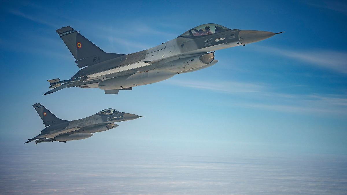 Deuten auf russische Herkunft hinRumänische Luftwaffe schießt weitere Drohnen im eigenen Luftraum ab