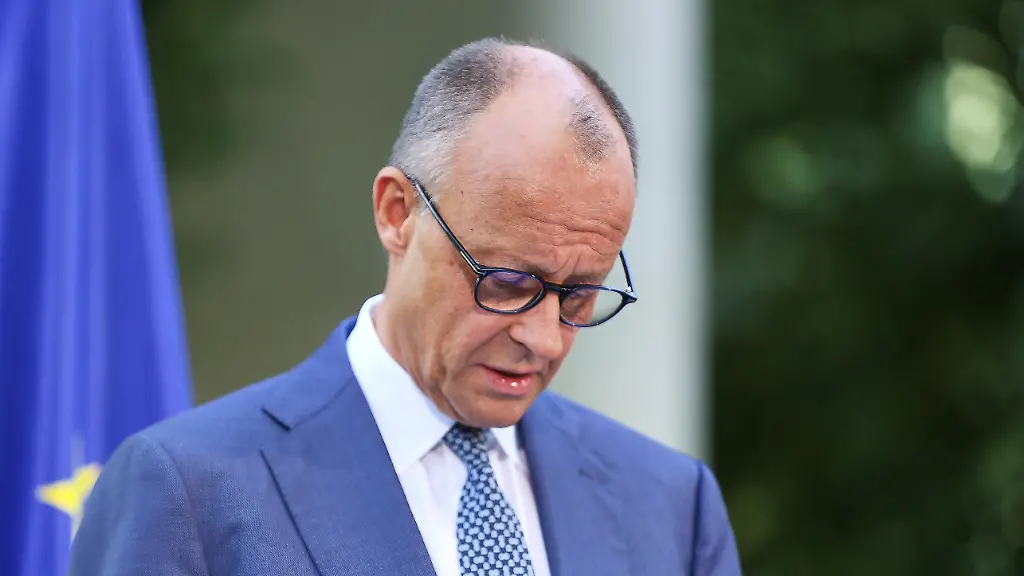Berlin-Deutschland-Bundeskanzleramt-Vorstellung-Kabinettsumbildung-Bundeskanzler-Friedrich-Merz-CDU-gibt-Personalaenderungen-bekannt