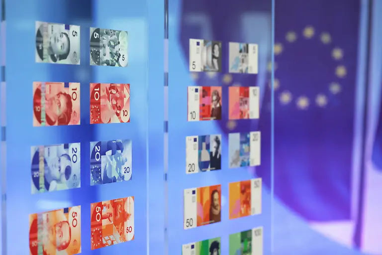The-shortlisted-designs-for-new-euro-banknotes-at-an-unveiling-at-the-European-Central-Bank-ECB-in-Frankfurt-Germany-on-Thursday-July-23-2026-The-ECB-Governing-Council-expected-to-select-one-design-proposal-around-the-end-of-the-year