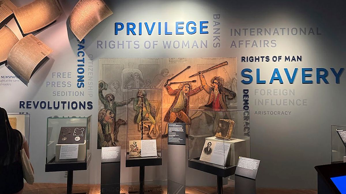 Trump ordnet Warnschilder vor renommiertem Museum an
